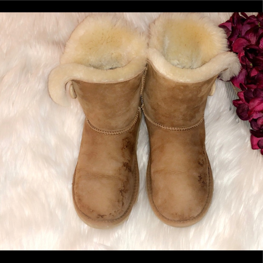 Ugg Chestnut Short Bailey Button Boot - image 4